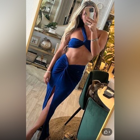 Blue two piece set - Picture 4 of 4